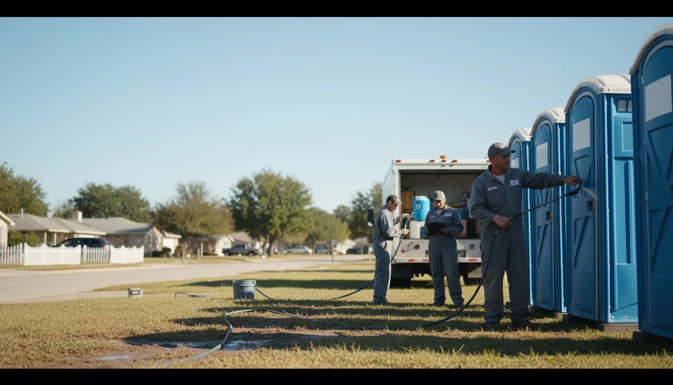 Long-Term Portable Toilet Rental in Knoxville, AL near me